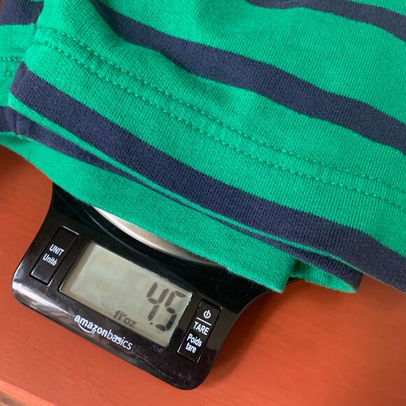 Hanna Andersson green and blue striped shorts - Picture 5 of 7